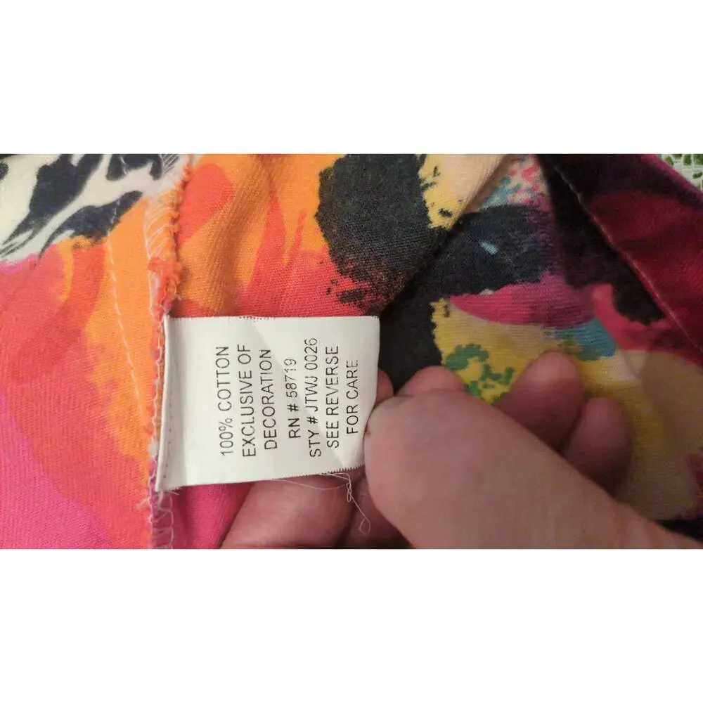 Choices Vintage Y2K Women's Maximalist Denim Jacket, LG, Colorful  Sequins